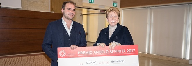 Il vincitore Paolo Vecchione e Rosanna De Lucia Il vincitore Paolo Vecchione e Rosanna De Lucia