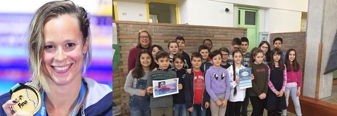 Federica pellegrini farà lezione in 5A alla primaria Mattioli di Rovigo Federica pellegrini farà lezione in 5A alla primaria Mattioli di Rovigo