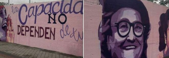 Madrid, vittoria delle donne e delle associazioni: il murales femminista non si tocca