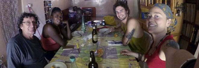 Edith e Luca a pranzo a casa di Robert