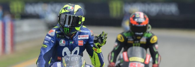 Moto Gp Brno, Valentino: «Non sono contento: volevo il podio»