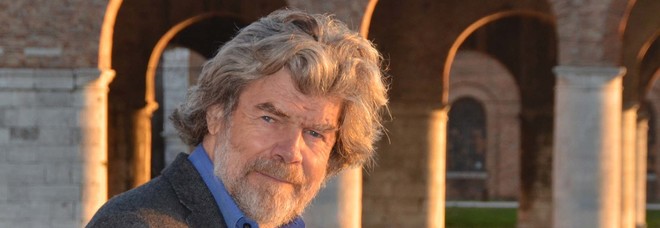Reinhold Messner all'Arsenale di Venezia Reinhold Messner all'Arsenale di Venezia