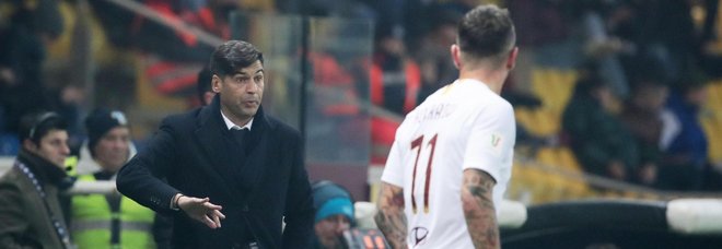 Parma-Roma, Fonseca: «Mi è piaciuto tutto della squadra». D'Aversa: «C'era poco da fare»