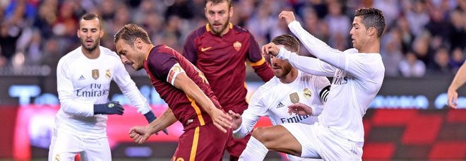 Totti: «Cristiano Ronaldo? Felice di vederlo in Italia»