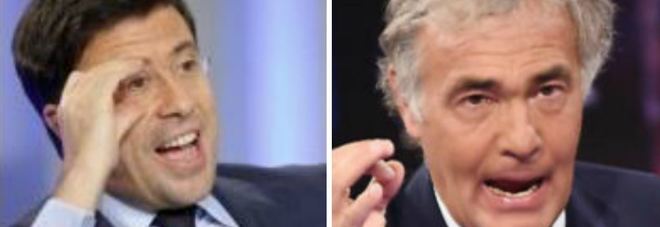 Giletti e Bocchino, lite furiosa a “Non è l'Arena”: «Io faccio il conduttore e non il politico» Giletti e Bocchino, lite furiosa a “Non è l'Arena”: «Io faccio il conduttore e non il politico»