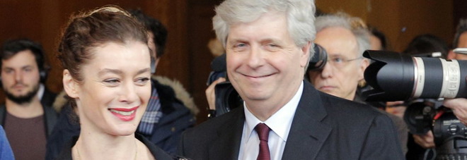 Stephane Lissner, direttore dell'Opera di Parigi e Aurelie Dupont, direttrice del corpo di ballo Stephane Lissner, direttore dell'Opera di Parigi e Aurelie Dupont, direttrice del corpo di ballo