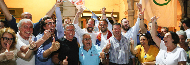 La festa a Mogliano per Bortolato La festa a Mogliano per Bortolato