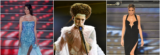 I look dell'ultima serata: Achille Lauro 10, Novello 5. La più sexy è Elodie