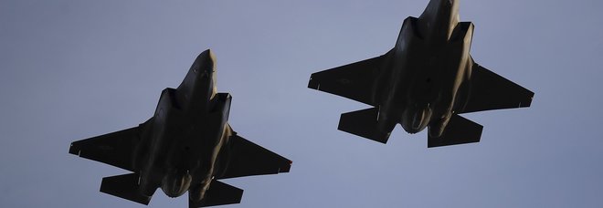 Due jet F-35 dell'U.S. Air Force Due jet F-35 dell'U.S. Air Force