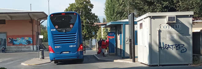 Bus Cotral a Rieti (Archivio)