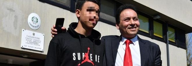 Rami Shehata con il padre Rami Shehata con il padre