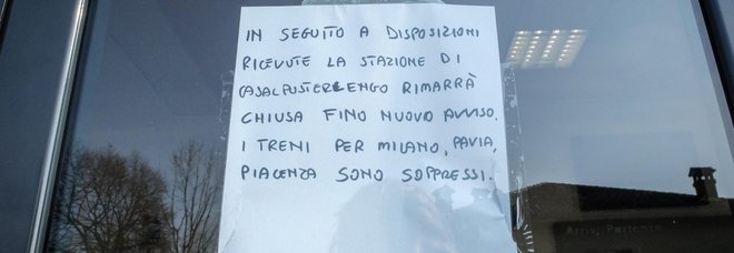 A Casalpusterlengo subito i funerali dell'anziana morta. Messaggi audio: «Non uscite da casa»