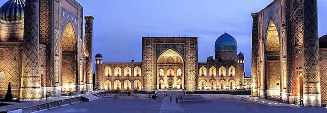 "Non è poi così lontana
Samarcanda": in Uzbekistan
sulle note di Vecchioni