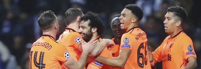 Porto-Liverpool 0-5: tripletta di Mané, a segno anche Salah e Firmino