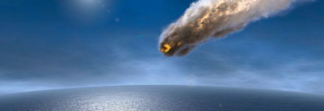 Una rappresentazione artistica di un bolide Una rappresentazione artistica di un bolide