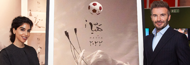 L'artista che ha disegnato i poster per la Fifa: «Ai Mondiali di calcio vinco con la mia creatività»