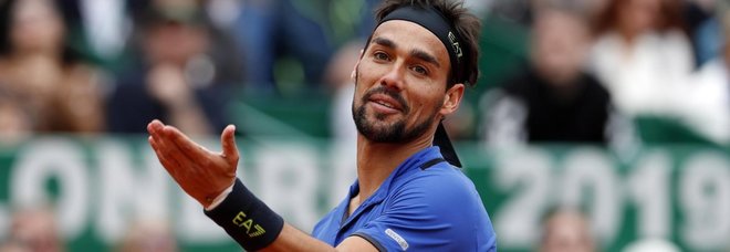 Forfait di Fognini a Barcellona per problemi fisici