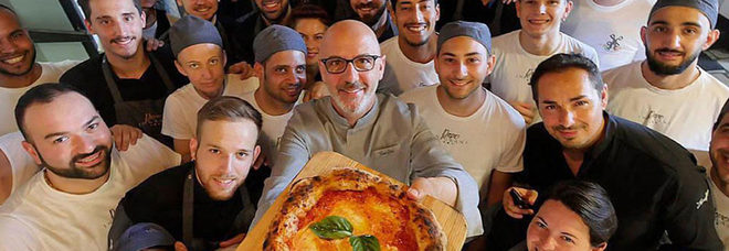 Franco Pepe si mobilita per il Covid 19, pasti caldi e donazioni per l'ospedale di Caserta