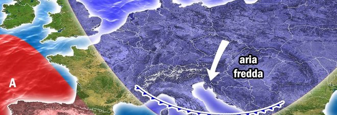 Meteo, torna l'inverno:
«Neve sull'Appennino
Gelo fino al 22 aprile»