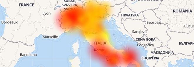 Tim «è down in tutta Italia»: problemi con traffico dati e telefonia Tim «è down in tutta Italia»: problemi con traffico dati e telefonia