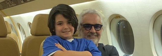 Flavio Briatore: «Mio figlio
non andrà all'università
sarò io a formarlo»