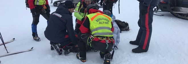 Un soccorso sulle piste - Foto Cnsas Fvg Un soccorso sulle piste - Foto Cnsas Fvg
