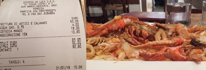 Pranzo con conto-choc, lo abbiamo provato: bistecca e frittura: 82 euro