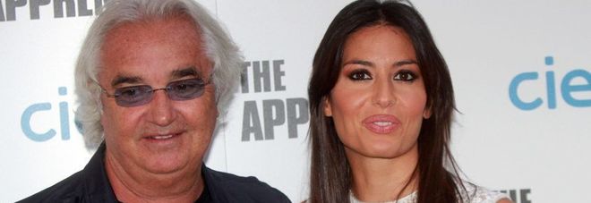 Flavio Briatore ed Elisabetta Gregoraci Flavio Briatore ed Elisabetta Gregoraci