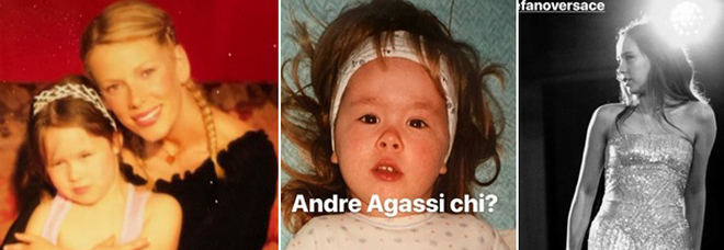 Aurora Ramazzotti mostra le foto private del suo passato, c'è anche Alessia Marcuzzi