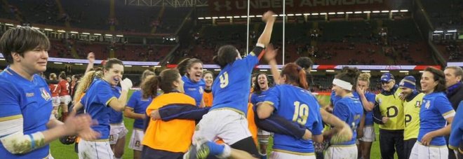 Italdonne nel mito, prima nazionale azzurra a vincere al Principality Stadium