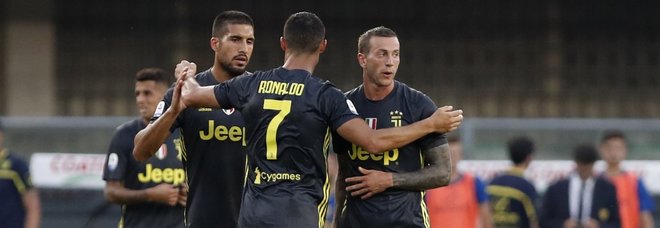 La Juve vince col brivido a Verona:
decide Bernardeschi, CR7 a secco