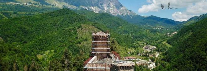 La Rocca di Arquata
danneggiata dal terremoto
messa in sicurezza
