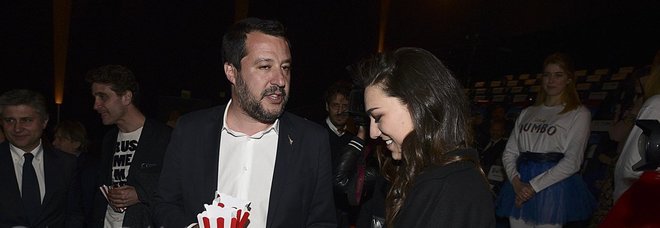 Salvini frena il gossip su Francesca Verdini: «Fidanzata? Io al cinema con chi voglio»