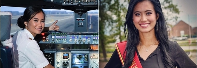Miss Belgio ora pilota gli aerei: «Gli uomini dicevano che non sapevo neanche parcheggiare un'auto»