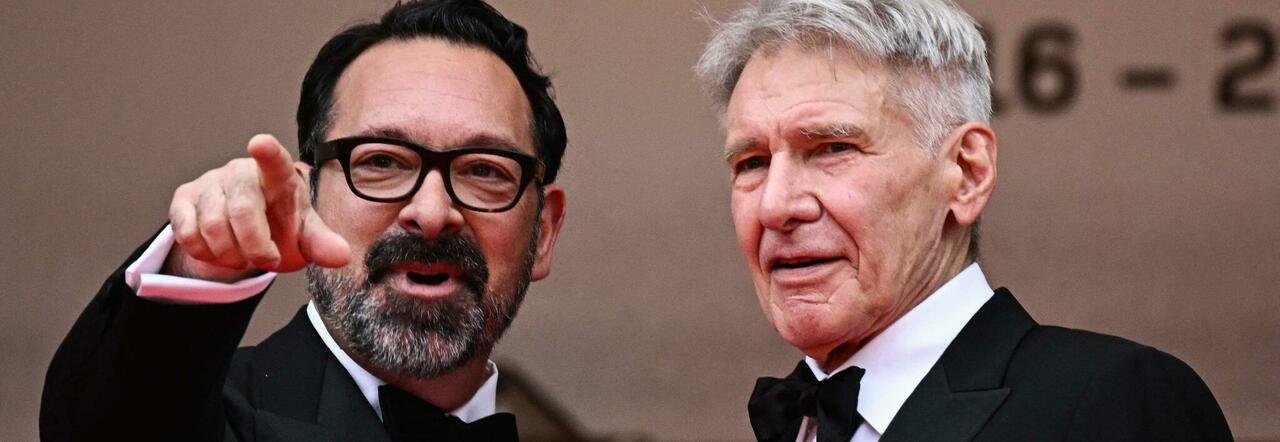 Harrison Ford a Cannes col regista James Mangold