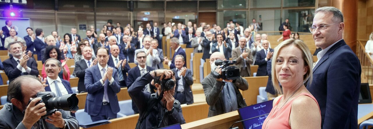 Giorgia Meloni: «L'Italia guidata da Fdi sarà affidabile all'estero. Scelta fra noi e Letta? Siamo pronti»