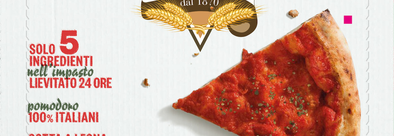 La pizza de “L'Antica Pizzeria Da Michele” in versione frozen: a