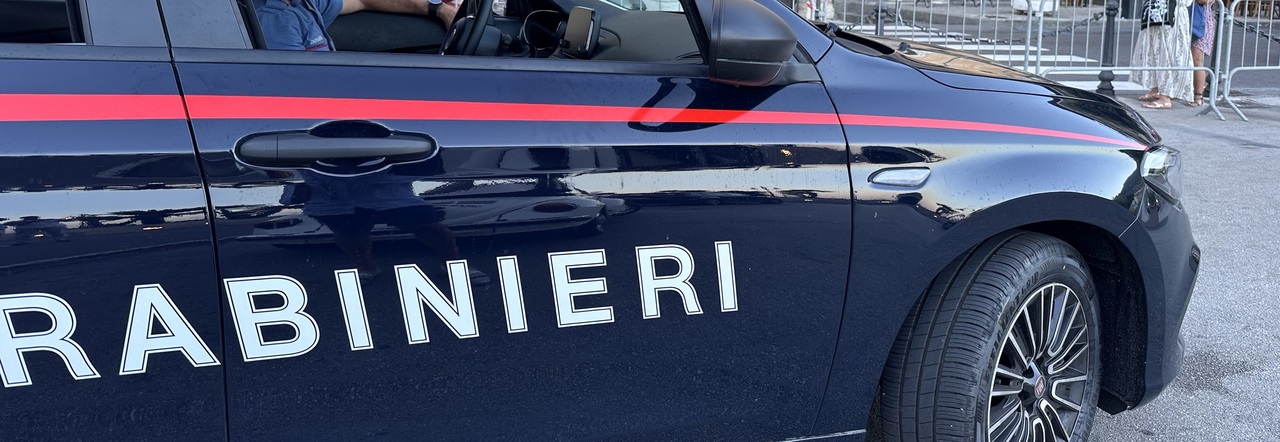 Una pattuglia dei carabinieri