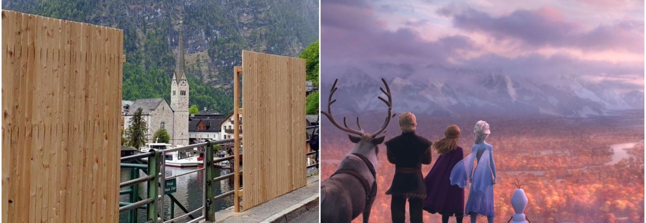 Frozen, «Turismo invadente»: un muro anti-selfie nel paese austriaco che ha ispirato il colossal Disney