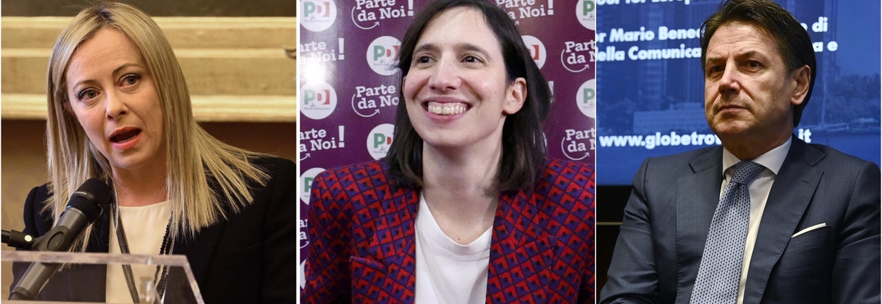 Sondaggi politici, l'elettorato premia le leader donne: bene Meloni e Schlein (che guida la risalita del Pd), male il M5S