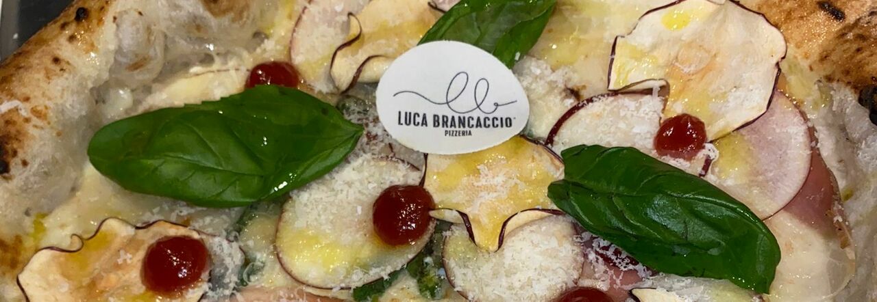 Pizza con la mela Annurca di Luca Brancaccio