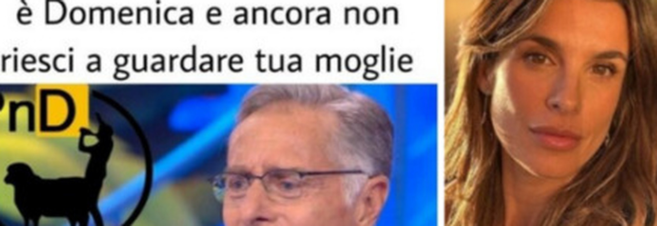 Dopo Ciao Darwin non riesci più a guardare tua moglie»: spunta il commento  di Elisabetta Canalis