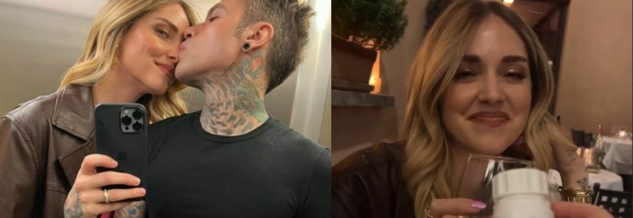 Chiara Ferragni e Fedez, cena romantica per la notte degli innamorati