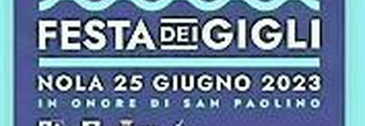 Il logo della festa dei gigli