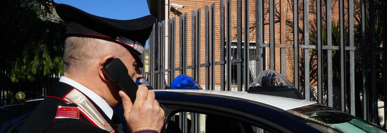 Carabinieri in servizio