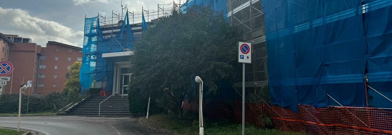 Il comando dei vigili urbani in fase di ristrutturazione
