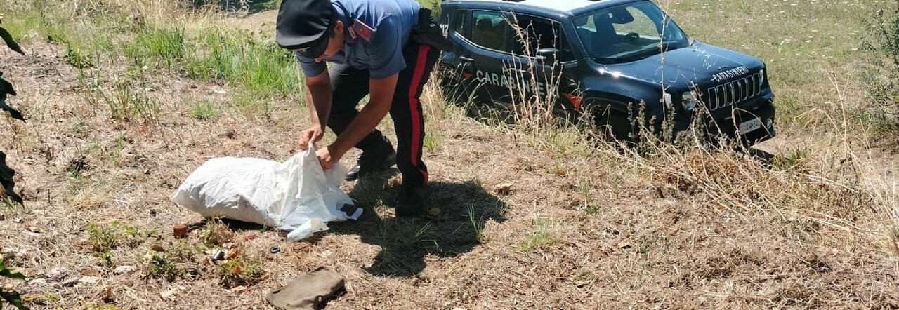 I buoni postali trovati dai carabinieri