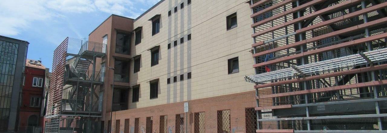Il palazzo dell'ormai ex Giudice di Pace a Marano