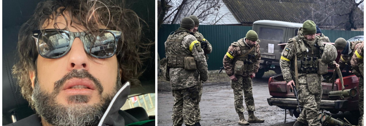 Ucraina, Fabrizio Corona si propone a Zelensky: «Voglio combattere con la resistenza e morire in gloria»