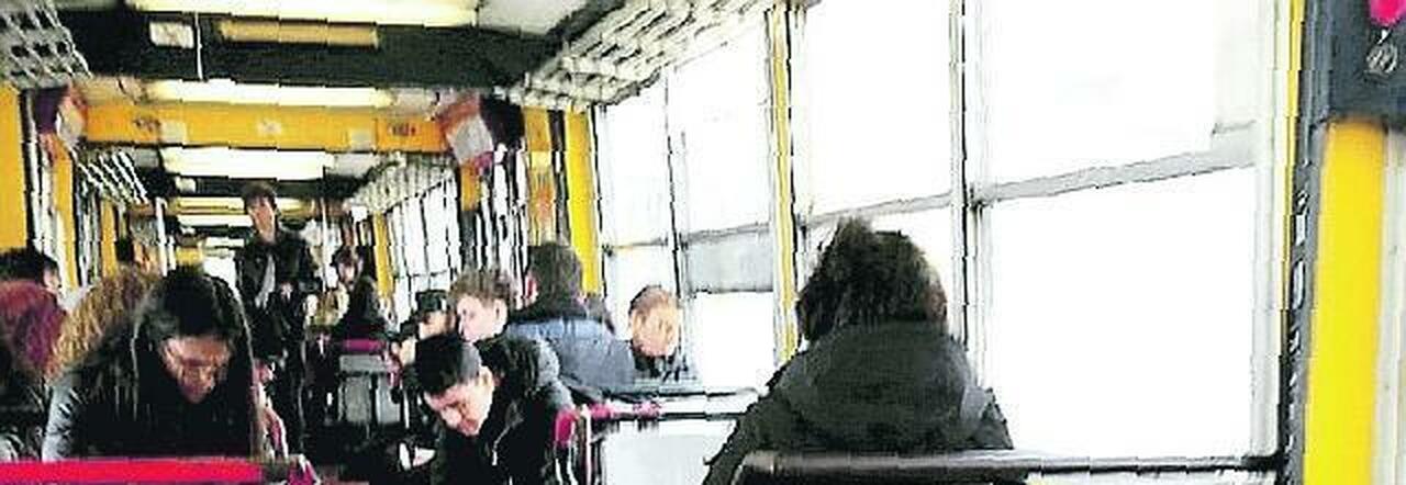 Un treno della Circumvesuviana